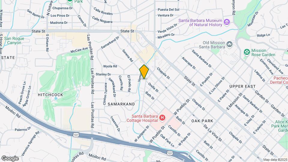 234 W Alamar Ave Map and Location Details