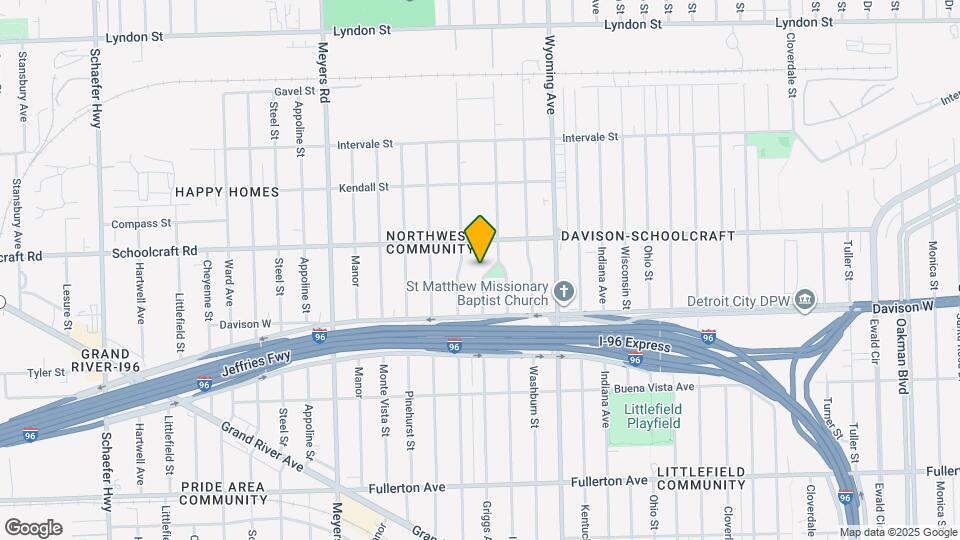 13605 Griggs St Map and Location Details