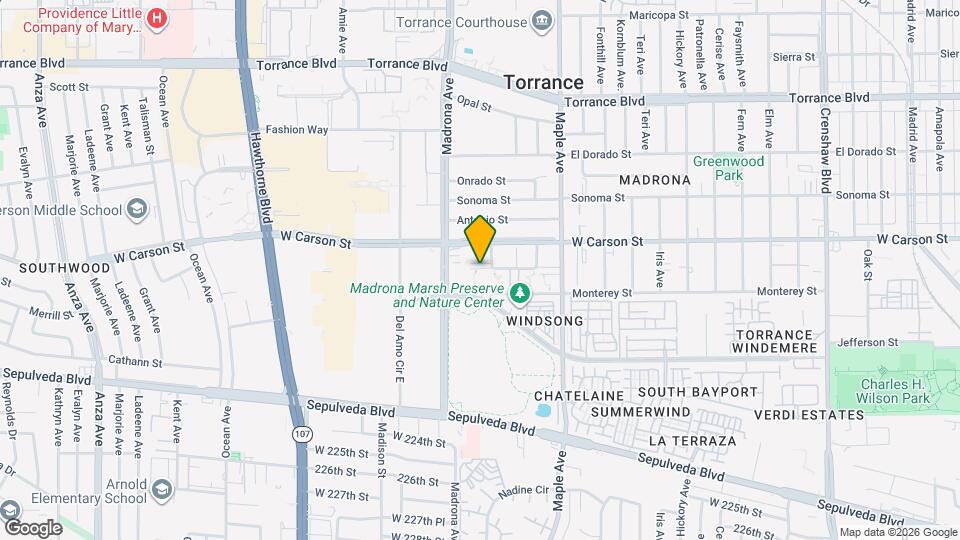 3220 Merrill Dr, Unit 21 Map and Location Details