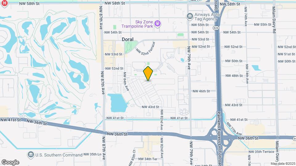 8246 NW 48th St, Unit C2 Map and Location Details