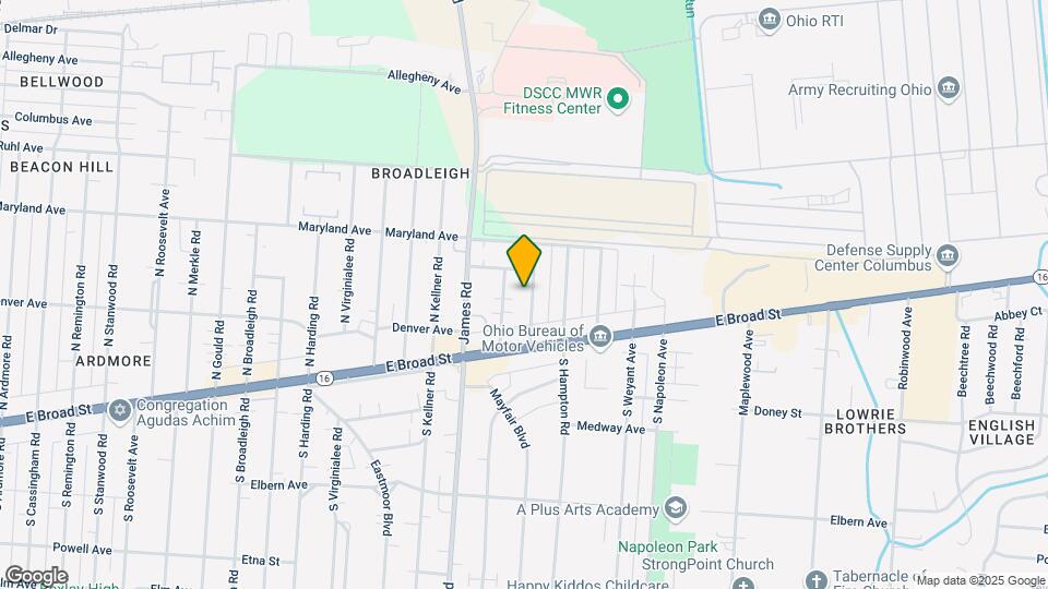 73 N Everett Ave Map and Location Details