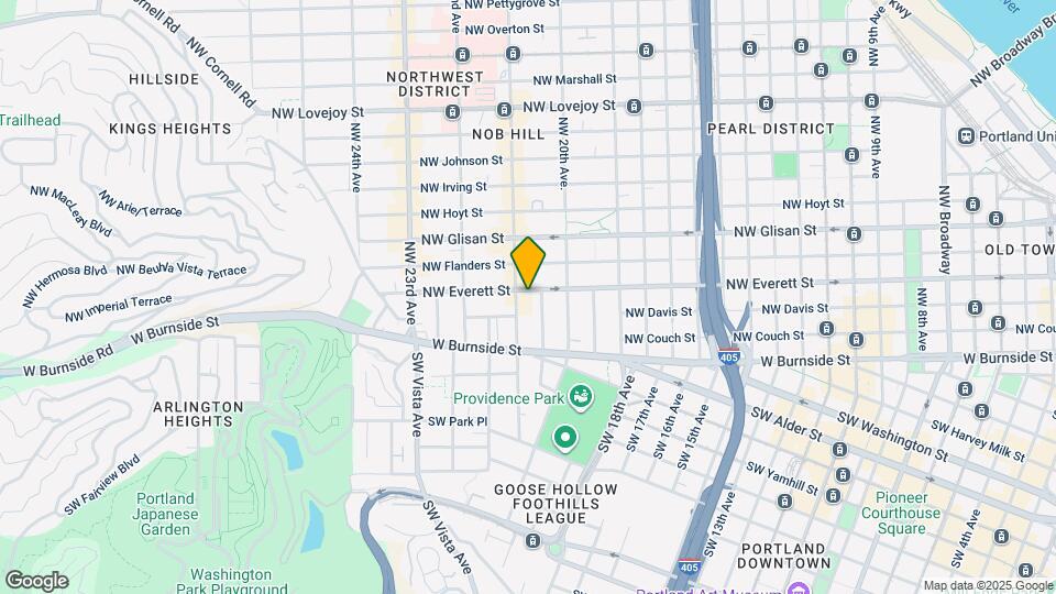 2078 NW Everett St Map and Location Details