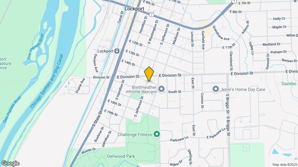 1502 S Jefferson St, Unit 1 Map and Location Details