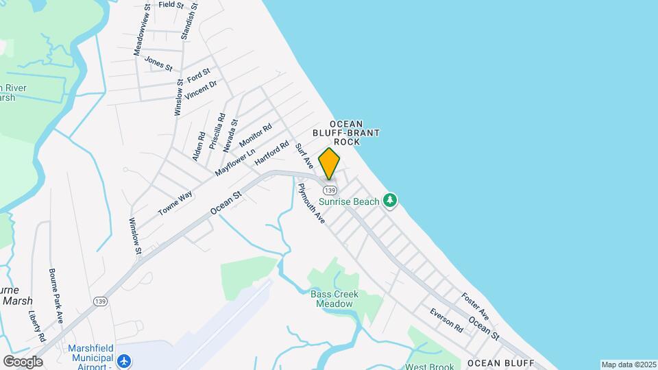 876 Ocean St Map and Location Details