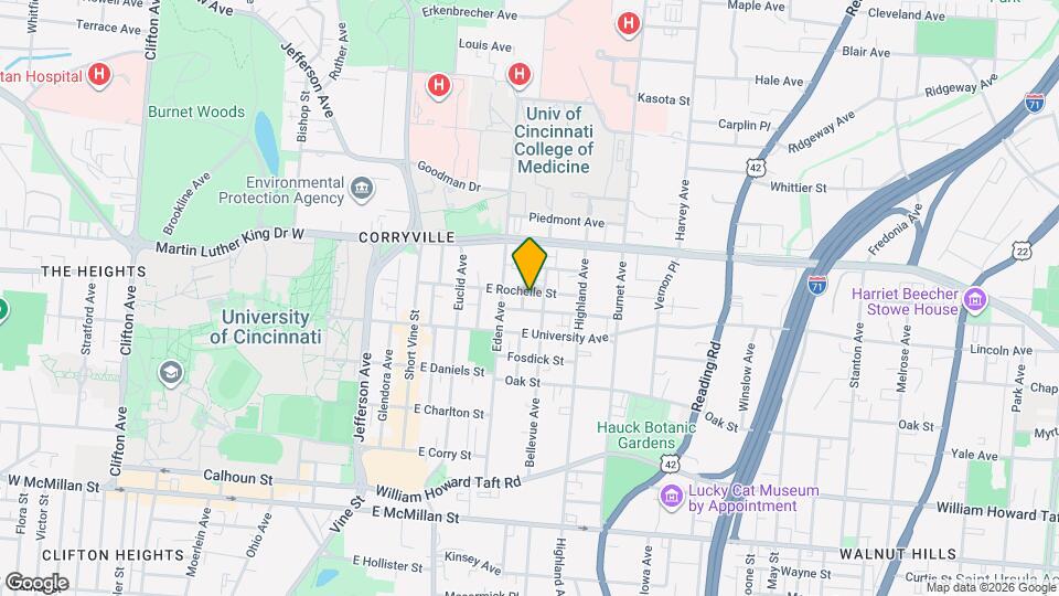 219 E Rochelle St Map and Location Details