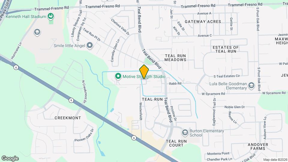 4122 Roaring Trail Dr Mapa y Detalles de la Ubicación