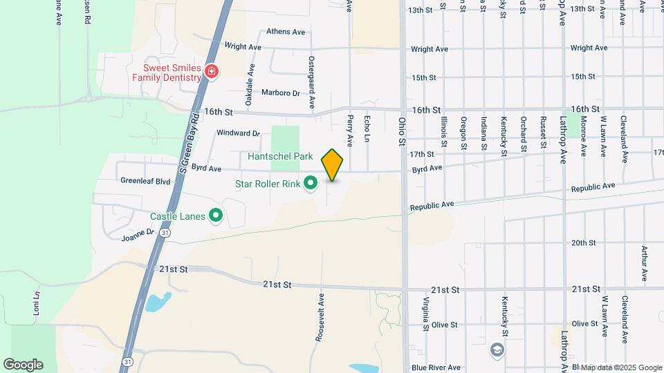 1821 Roosevelt Ave Mapa y Detalles de la Ubicación