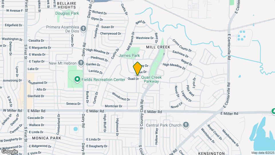 1301 Quail Dr Mapa y Detalles de la Ubicación