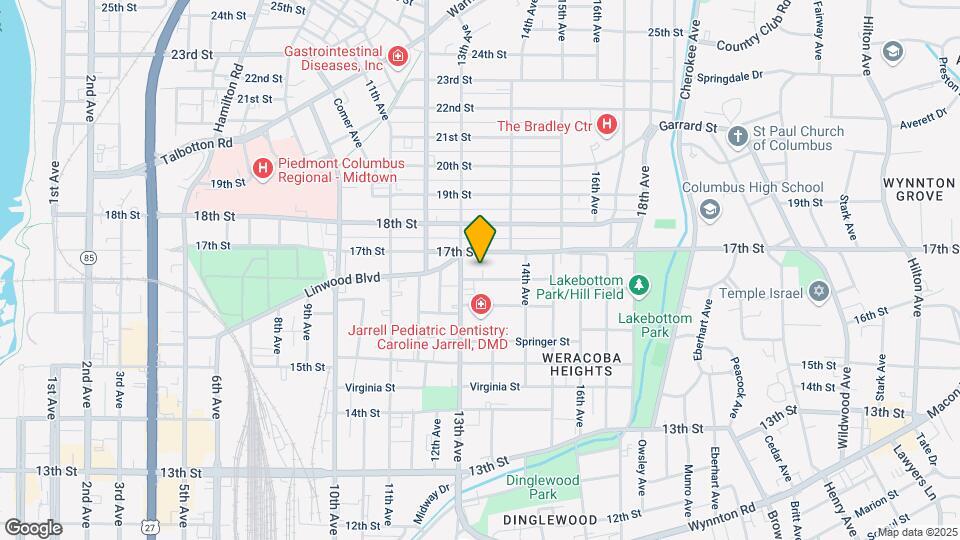 1315 Rhodes St Mapa y Detalles de la Ubicación