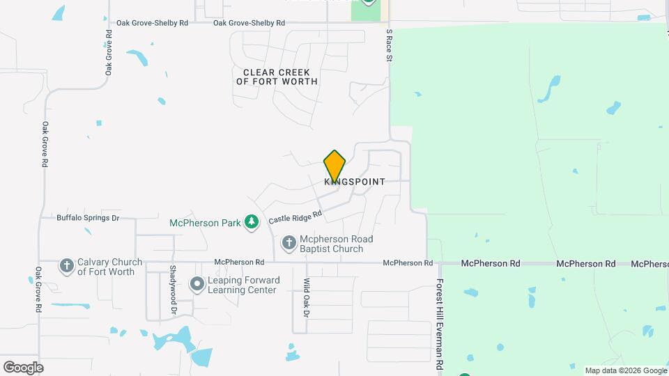 1501 Queens Brook Ln Mapa y Detalles de la Ubicación