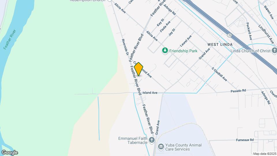 5543-5553 Feather River Blvd Map and Location Details