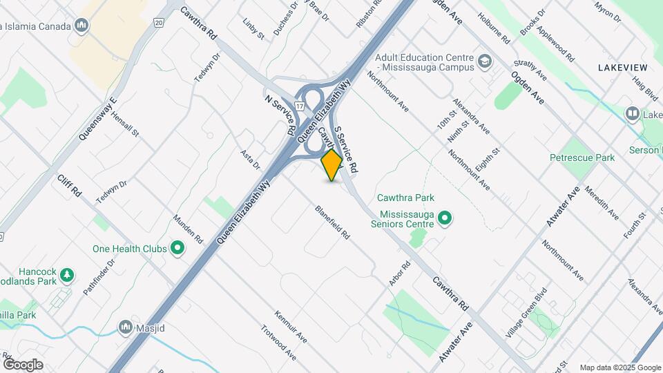 1568 Cawthra Ct Map and Location Details