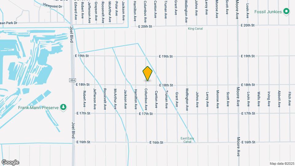 3101 E 18th St Map and Location Details