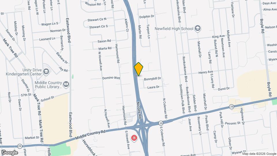 25 Bonnybill Dr, Unit LL Map and Location Details