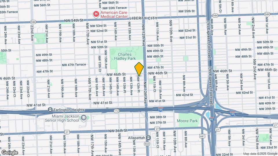 1245 NW 45th St Map and Location Details