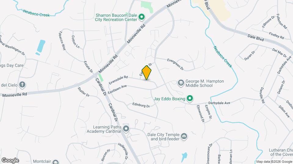 4646 Evansdale Rd Map and Location Details