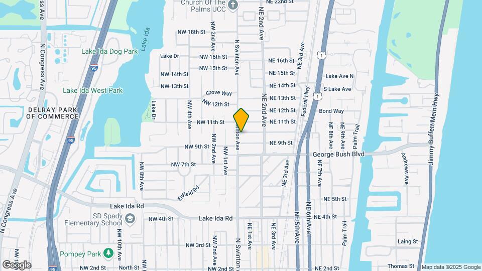 915 N Swinton Ave Map and Location Details