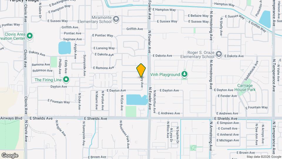 3653 N Shirley Ave Map and Location Details