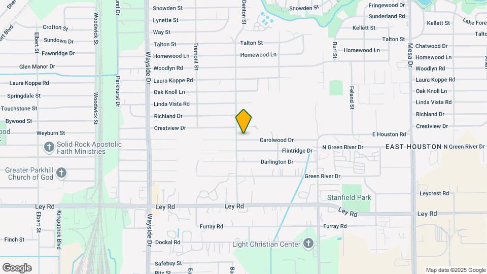 8209 Carolwood Dr Map and Location Details