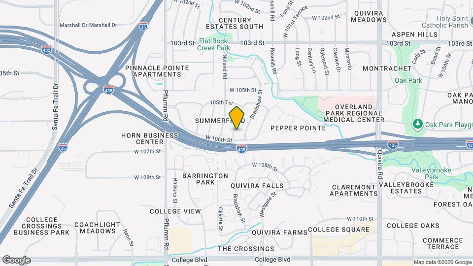 10595 Gillette St Map and Location Details