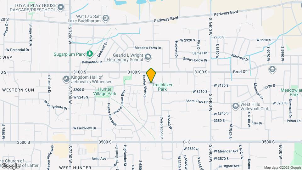 3174 Hunter Farm Way Map and Location Details