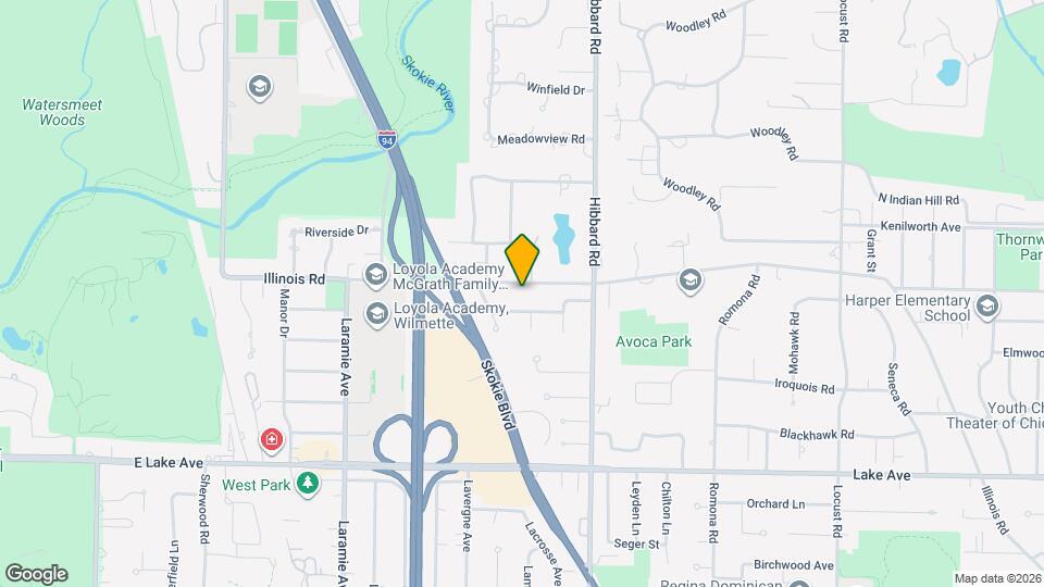 3207 Illinois Rd Map and Location Details