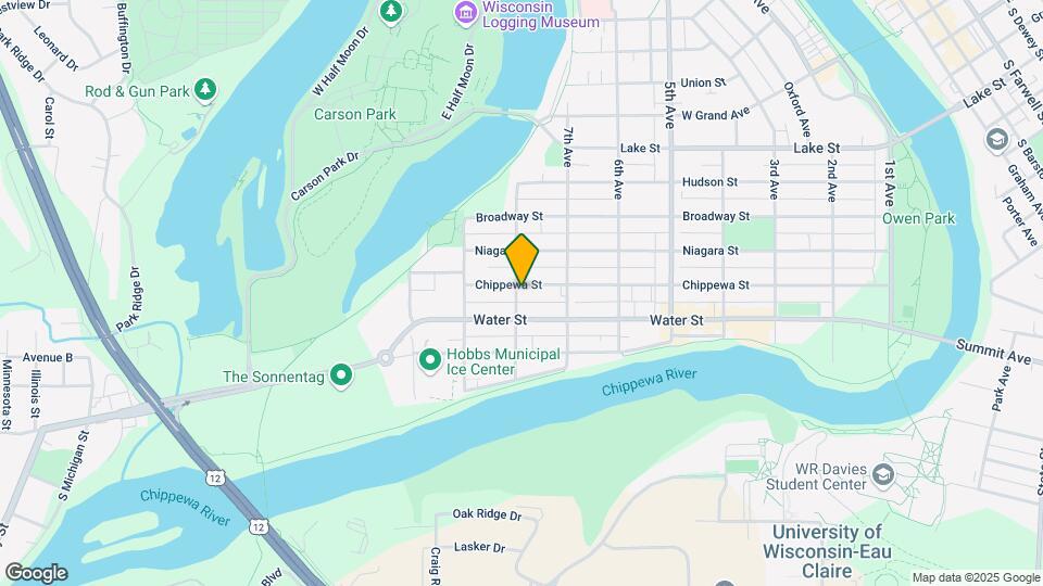 739 Chippewa St Map and Location Details