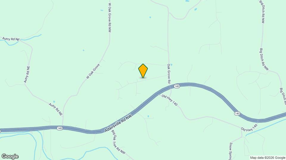 30 Oak Grove Ln NW Map and Location Details