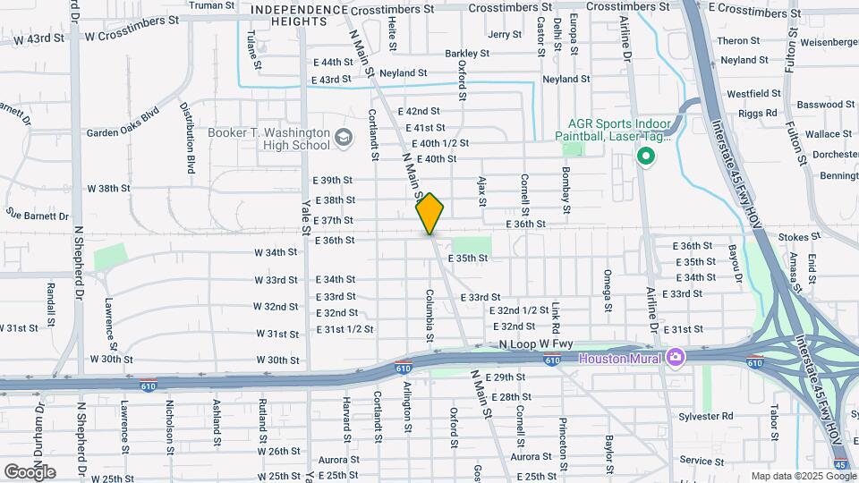 7517 N Main St, Unit 1 Map and Location Details