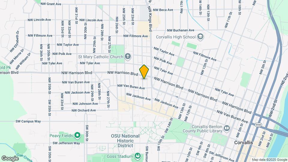 329 NW 21st St Map and Location Details