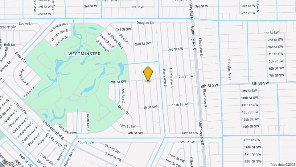 704 Homer Ave S Map and Location Details