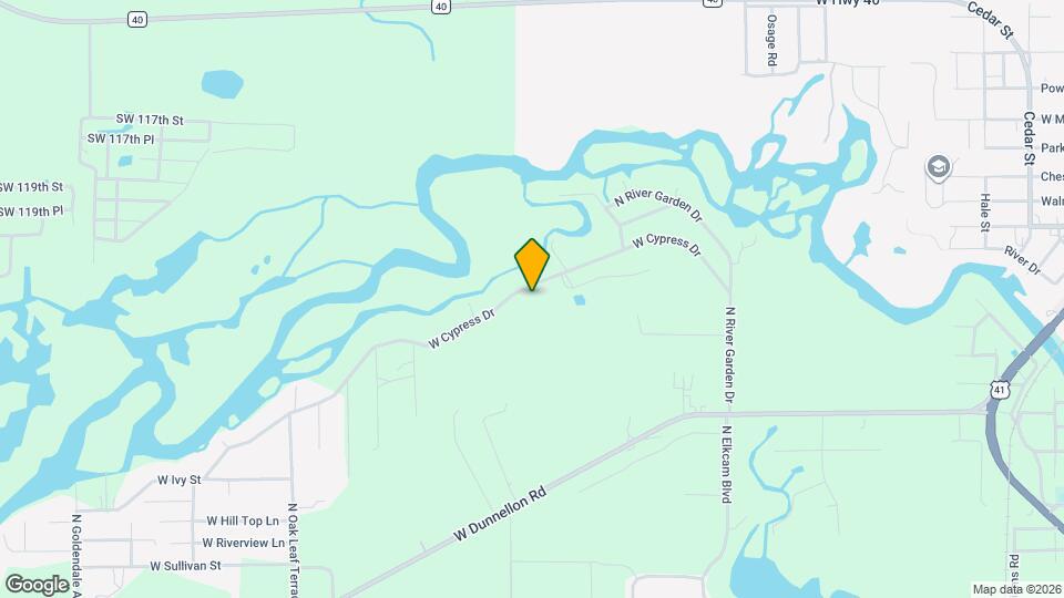 2952 W Cypress Dr Mapa y Detalles de la Ubicación