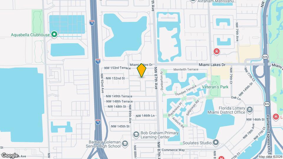 15155 NW 88th Ct Mapa y Detalles de la Ubicación