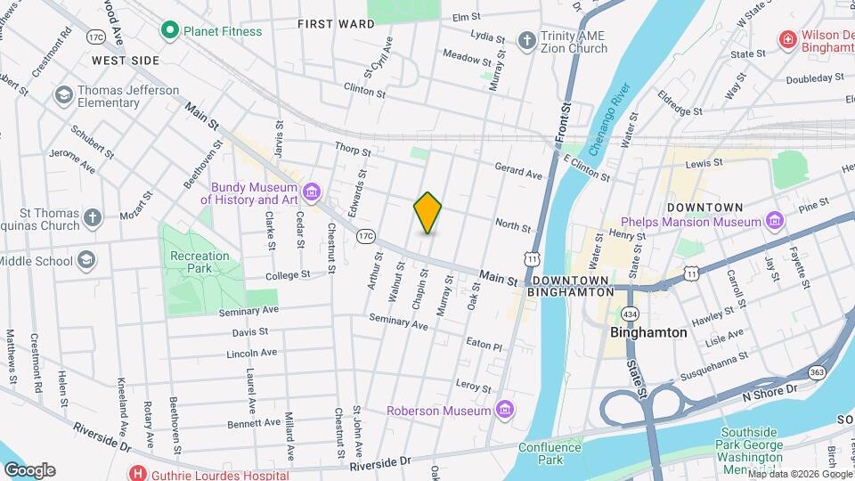 149 Chapin St, Unit 1 Mapa y Detalles de la Ubicación