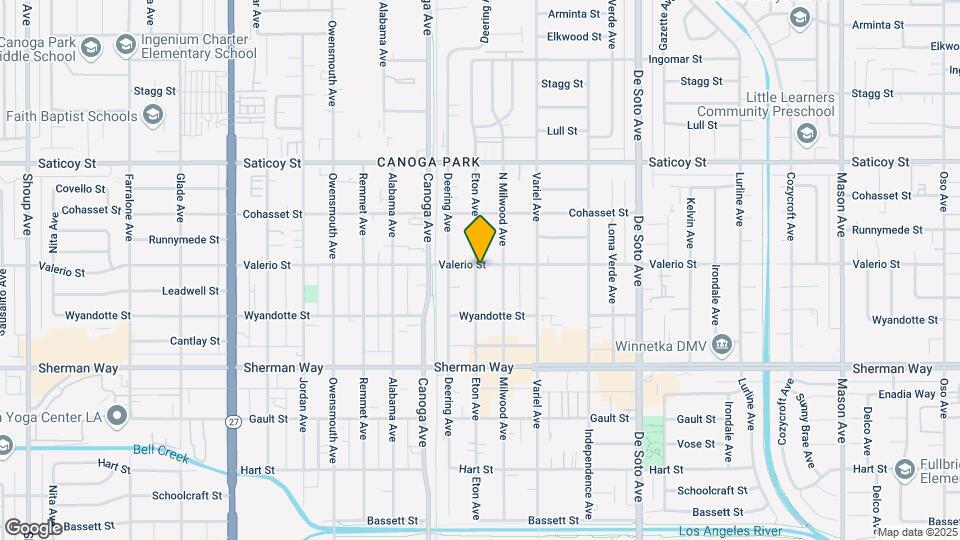 7356 Eton Ave Mapa y Detalles de la Ubicación