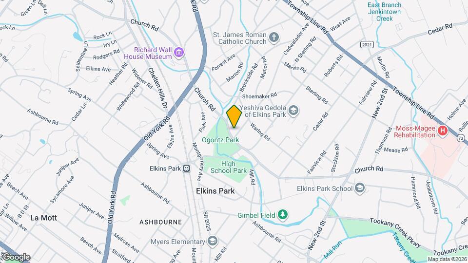 8106 Cadwalader Ave Map and Location Details