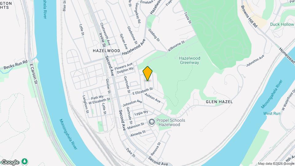 5036 Orinoco St Map and Location Details