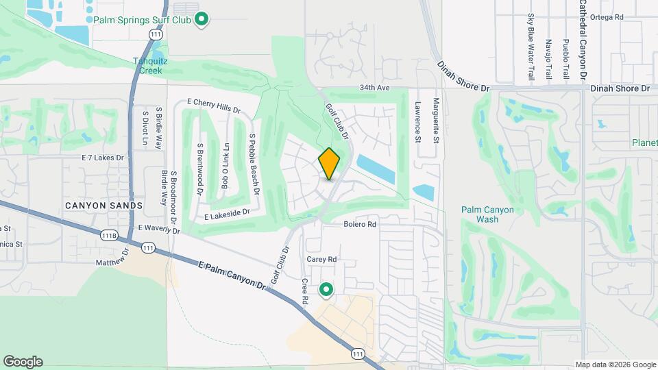 2420 Los Coyotes Dr Map and Location Details