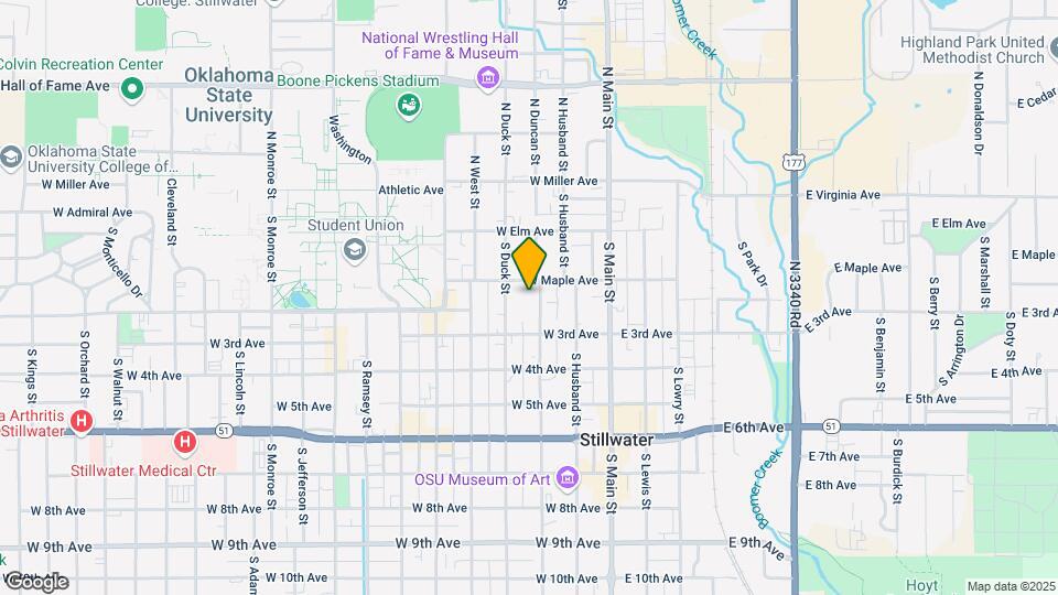 208 S Duncan St Map and Location Details