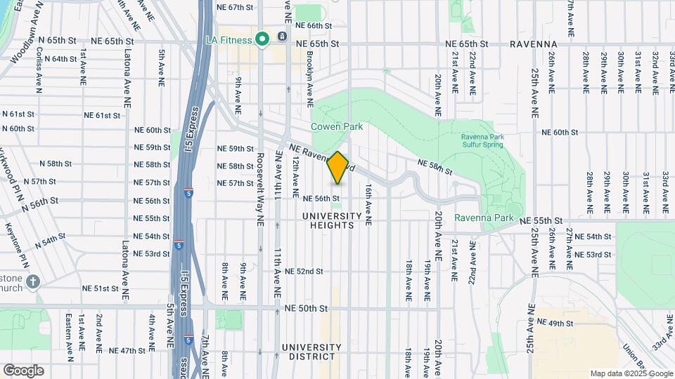 5608 University Way NE Map and Location Details