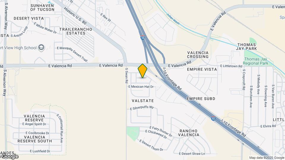 4814 E Canary Grass Dr Mapa y Detalles de la Ubicación