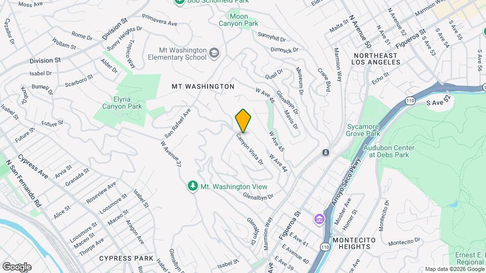 467 Canyon Vista Dr Map and Location Details