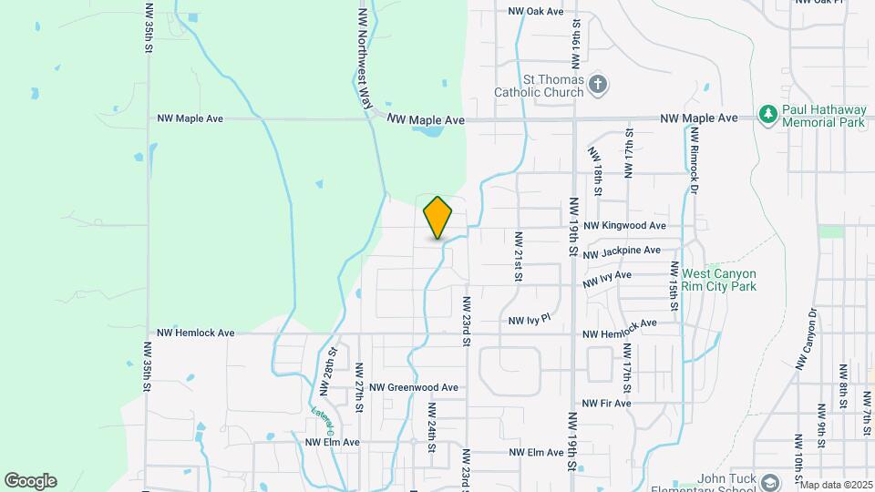 2435 NW Jackpine Ln Map and Location Details