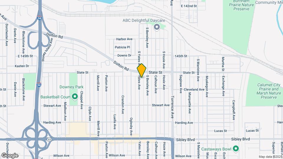 287 Yates Ave Map and Location Details