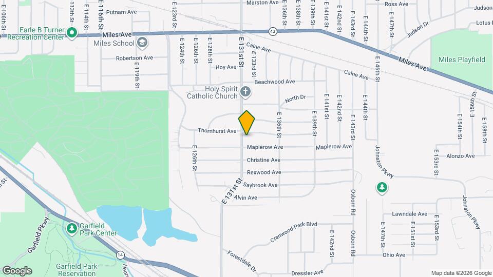 4441 E 131st St Map and Location Details