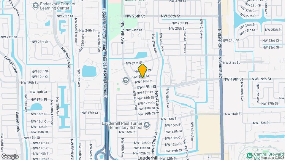 4781 NW 19th Ct Map and Location Details