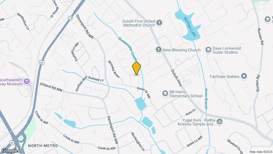 3145 Dover Ct NW Map and Location Details