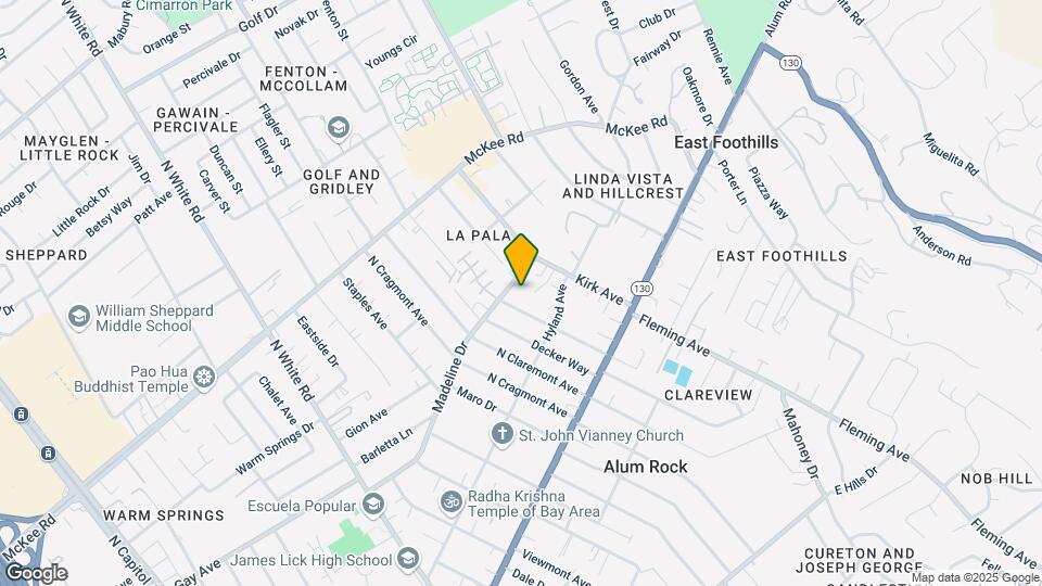 3830 Madeline Dr Mapa y Detalles de la Ubicación