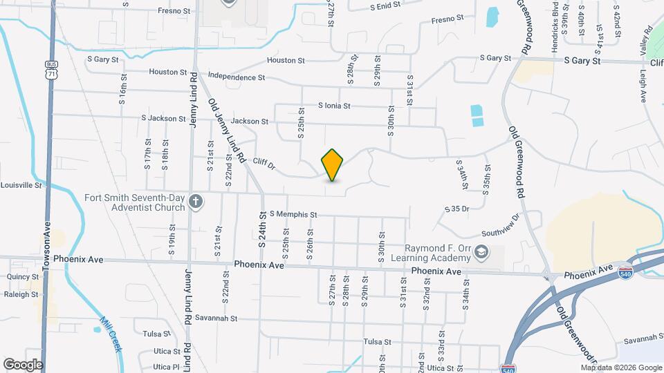 4219 S 27th Cir Map and Location Details