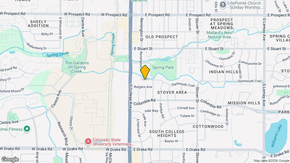 125 Dartmouth Trail Map and Location Details